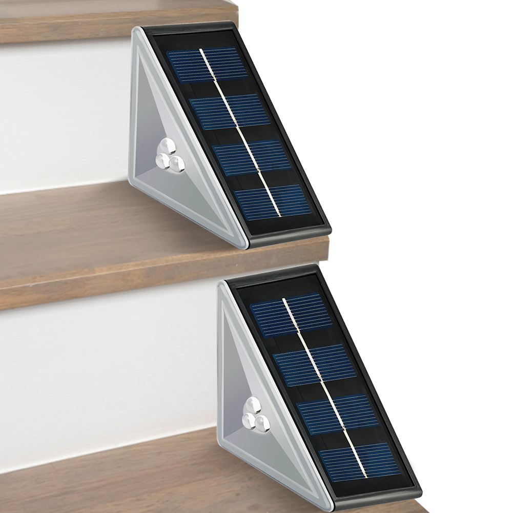 thumbnail image 1 of Luces Solares Cubierta para Exteriores Escalones IP44 LED Impermeables Antirrobo Escalón Delantero Porche Y Patio, 1 of 10