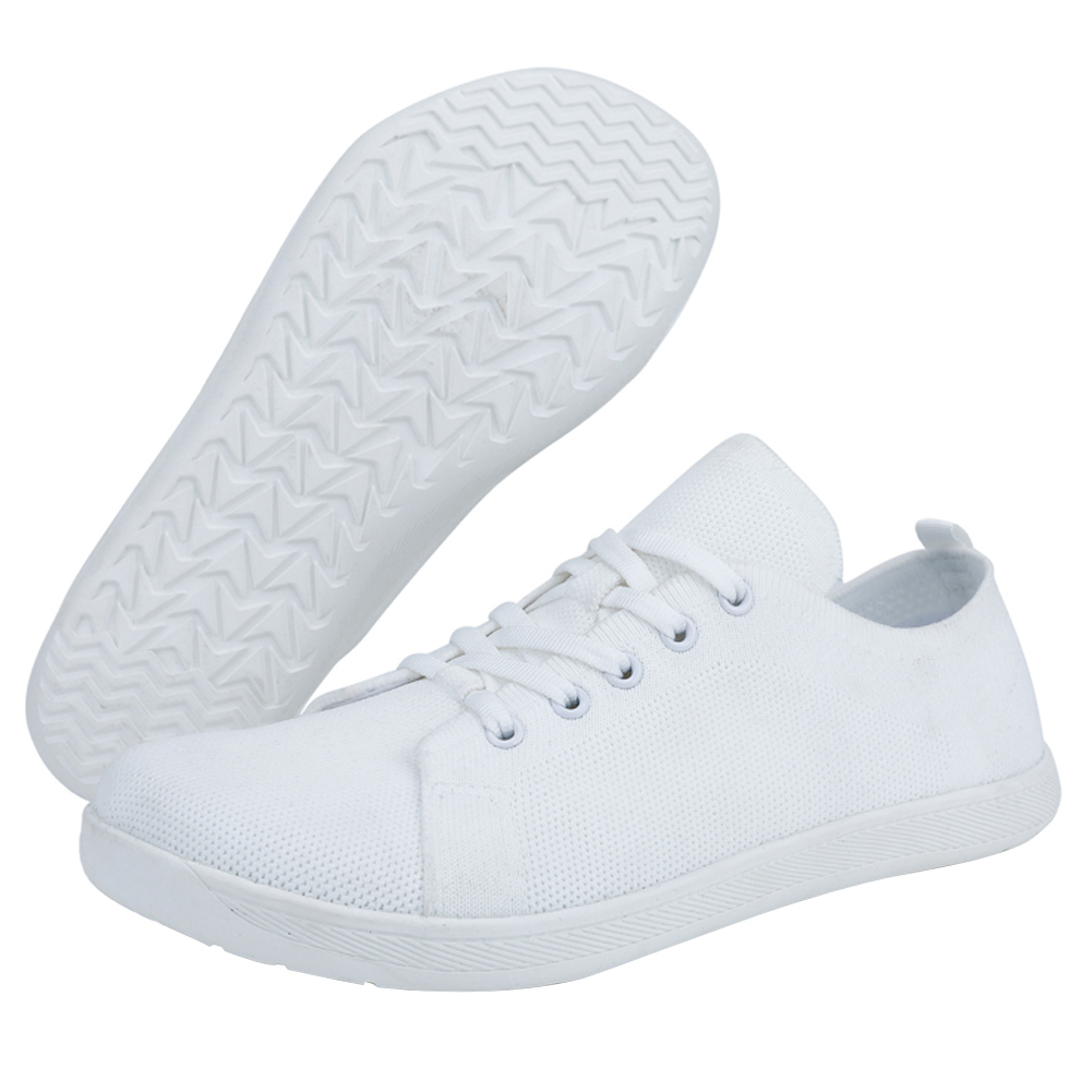 thumbnail image 3 of Zapatos Punta Ancha Calzado Deportivo Casual para Correr Zapatos Horma Ancha Antideslizantes para Ciclismo Zapatos para (666 Blanco 40), 3 of 10