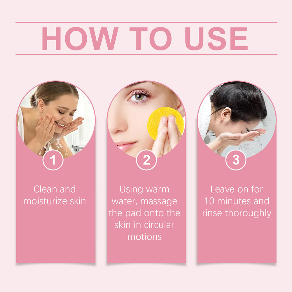 thumbnail image 4 of Almohadilla Limpiadora Cúrcuma Esponja Facial Comprimida Almohadilla Limpiadora Ácido Kójico Cúrcuma para Limpieza Y Exfoliación Diaria (40 Unidades), 4 of 10