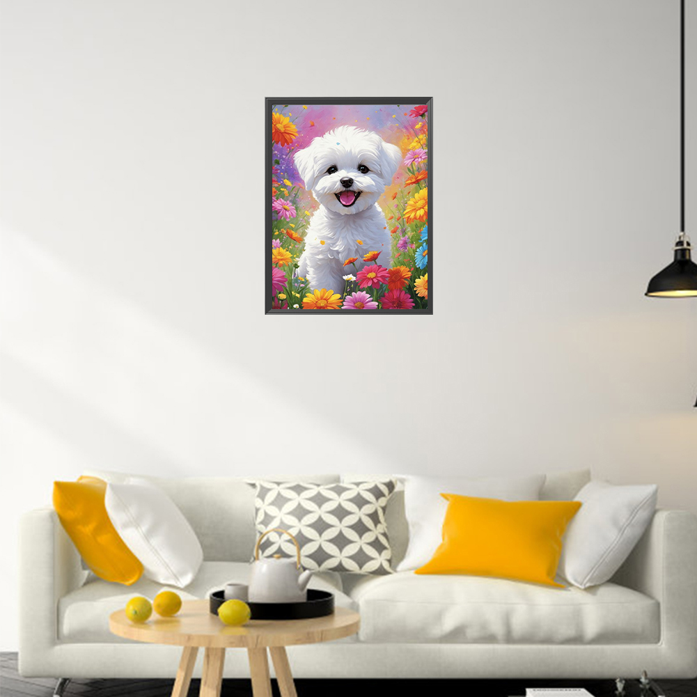 thumbnail image 4 of 5D DIY Kit Con Cuentas Cuadradas Completas Pared Del Arte 45x45cm, 4 of 10