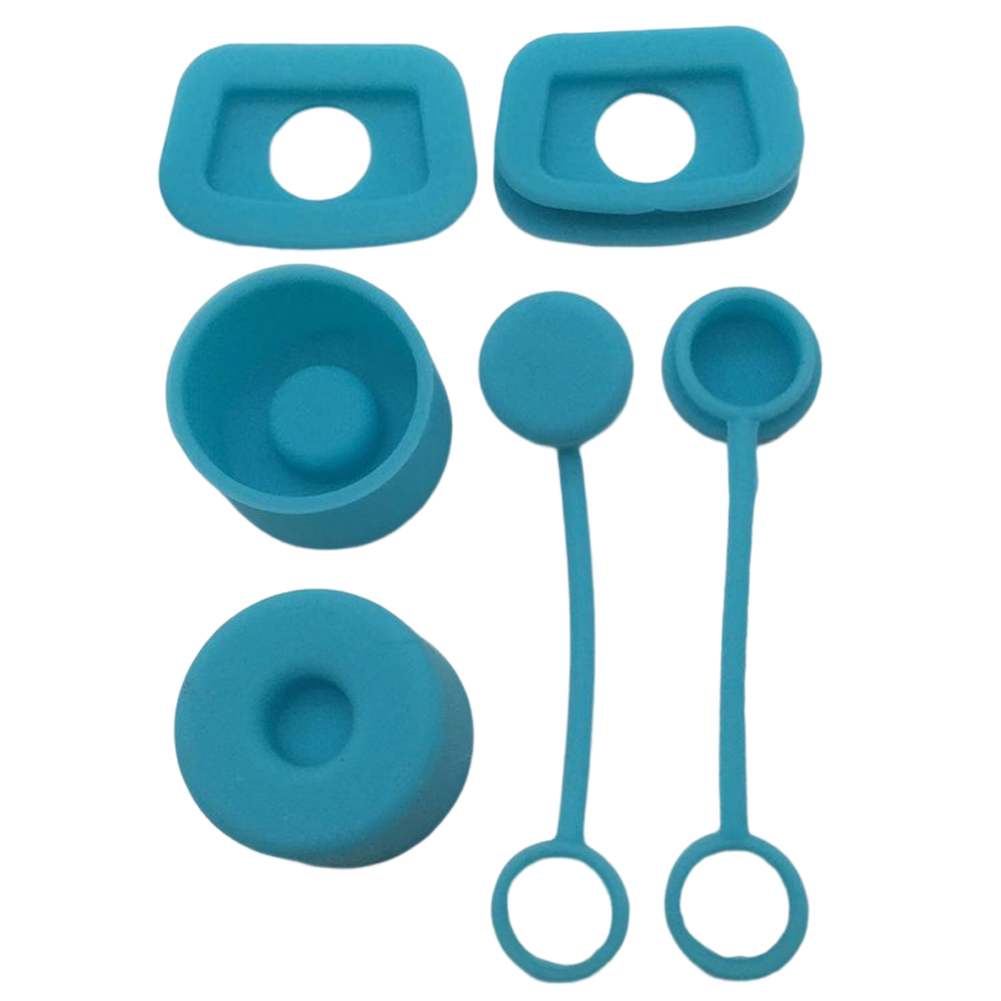 thumbnail image 4 of Tapón Antiderrames Silicona para 6 Uds (azul), 4 of 5