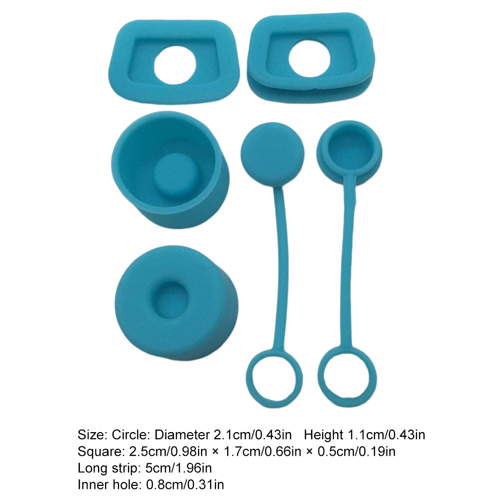 thumbnail image 5 of Tapón Antiderrames Silicona para 6 Uds (azul), 5 of 5