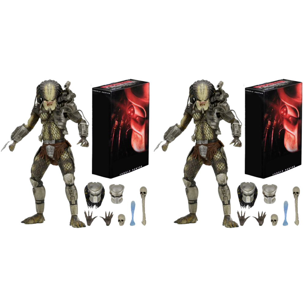 thumbnail image 2 of NECA Pator Ultimate Jungle Hunter Figura Acción PVC 7 Pulgadas para Hombres Regalos Rojo, 2 of 8