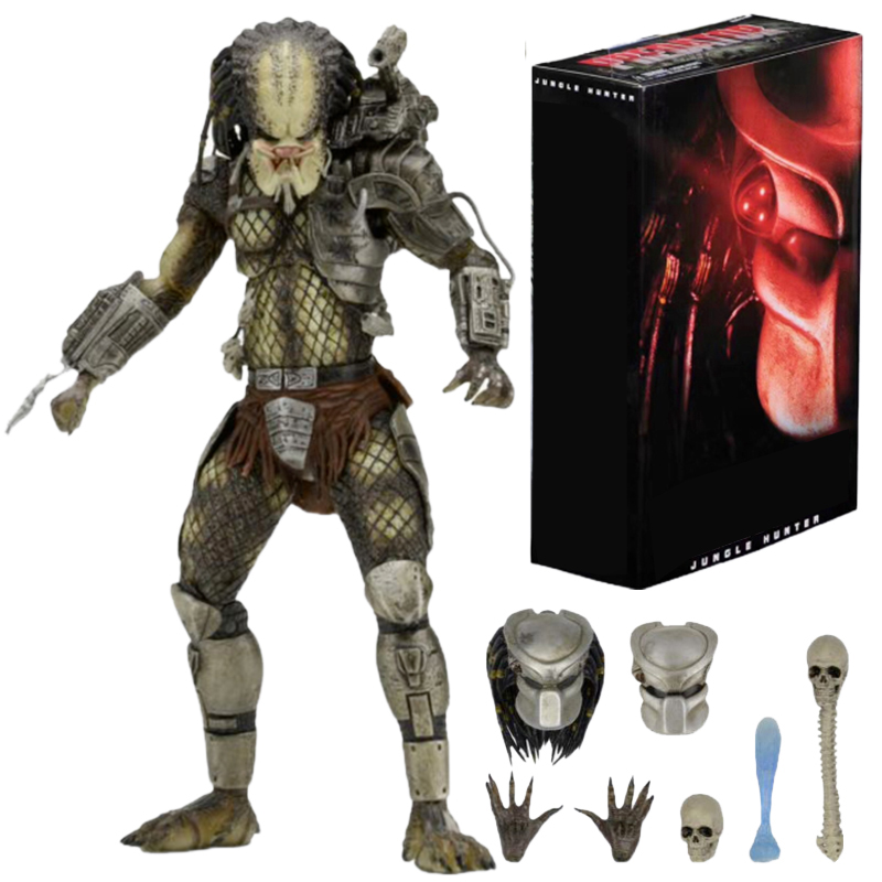 thumbnail image 4 of NECA Pator Ultimate Jungle Hunter Figura Acción PVC 7 Pulgadas para Hombres Regalos Rojo, 4 of 8