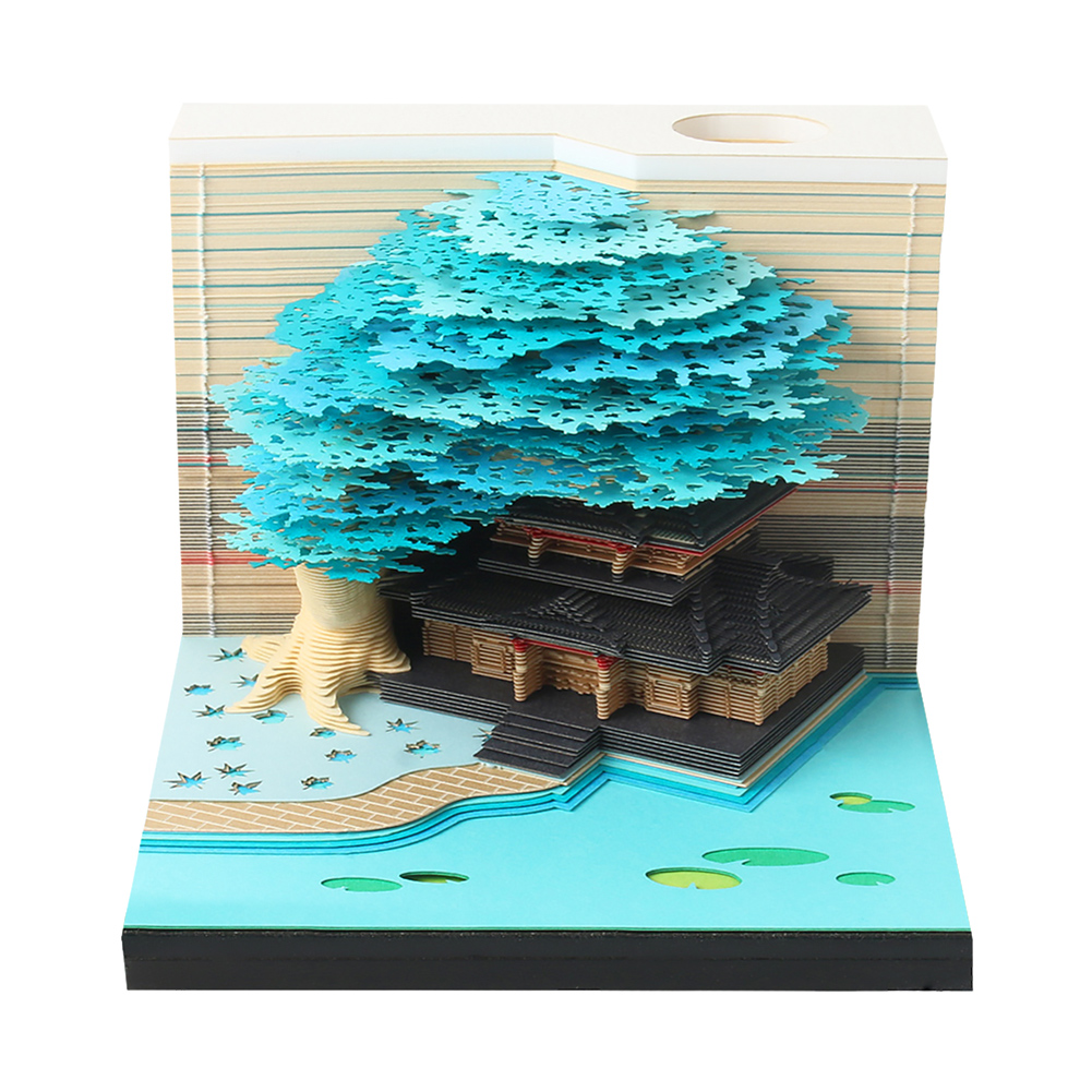 thumbnail image 1 of Calendario Escritorio 2025 La Libreta Del Arte Papel 3D Desprendible Con LED Decorativa para, 1 of 10