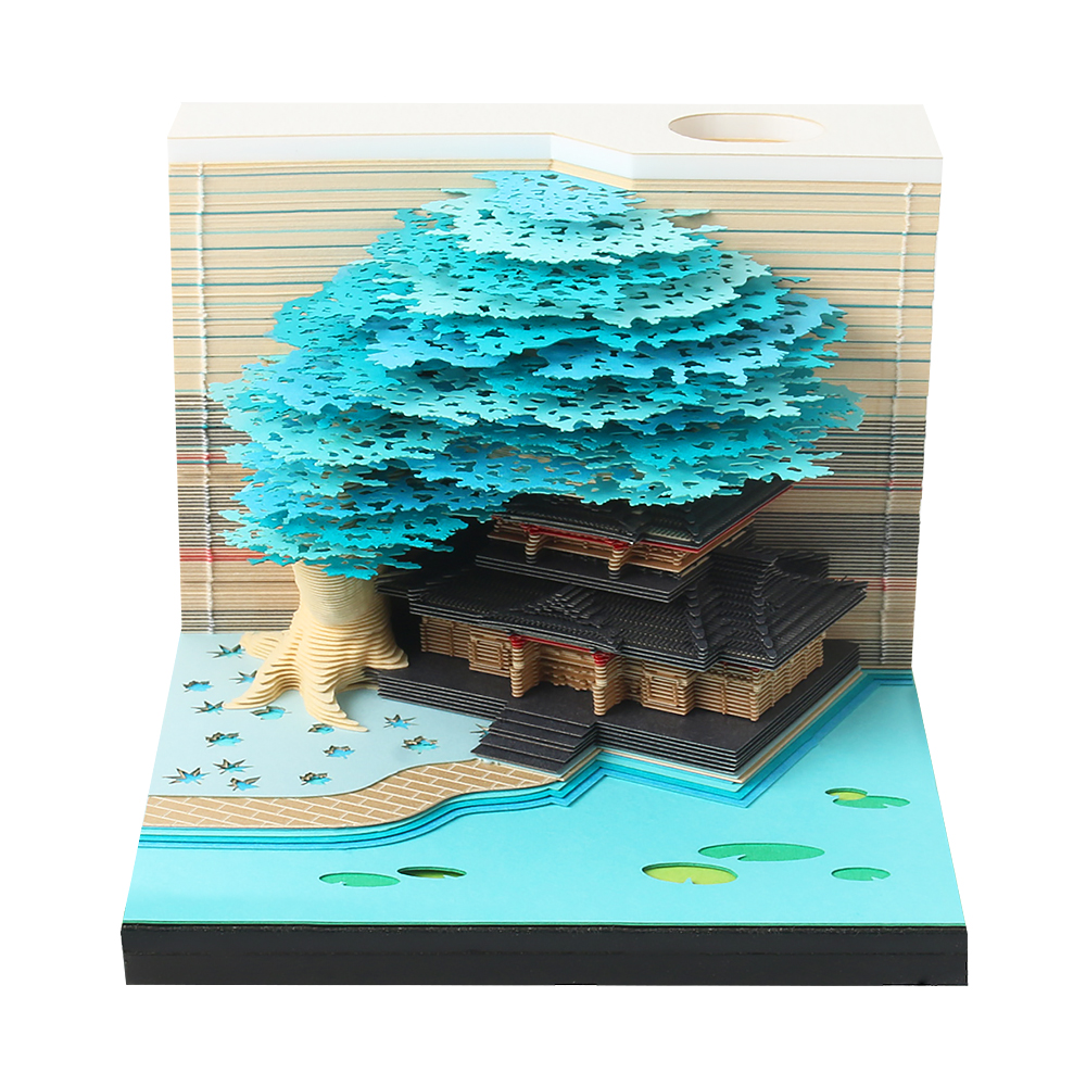 thumbnail image 3 of Calendario Escritorio 2025 La Libreta Del Arte Papel 3D Desprendible Con LED Decorativa para, 3 of 10