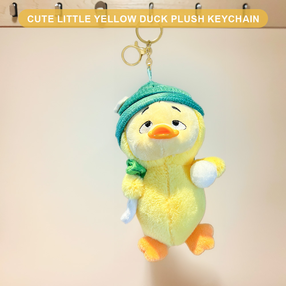thumbnail image 4 of Mini Llavero Figura Pato Felpa Duro, 4 of 10