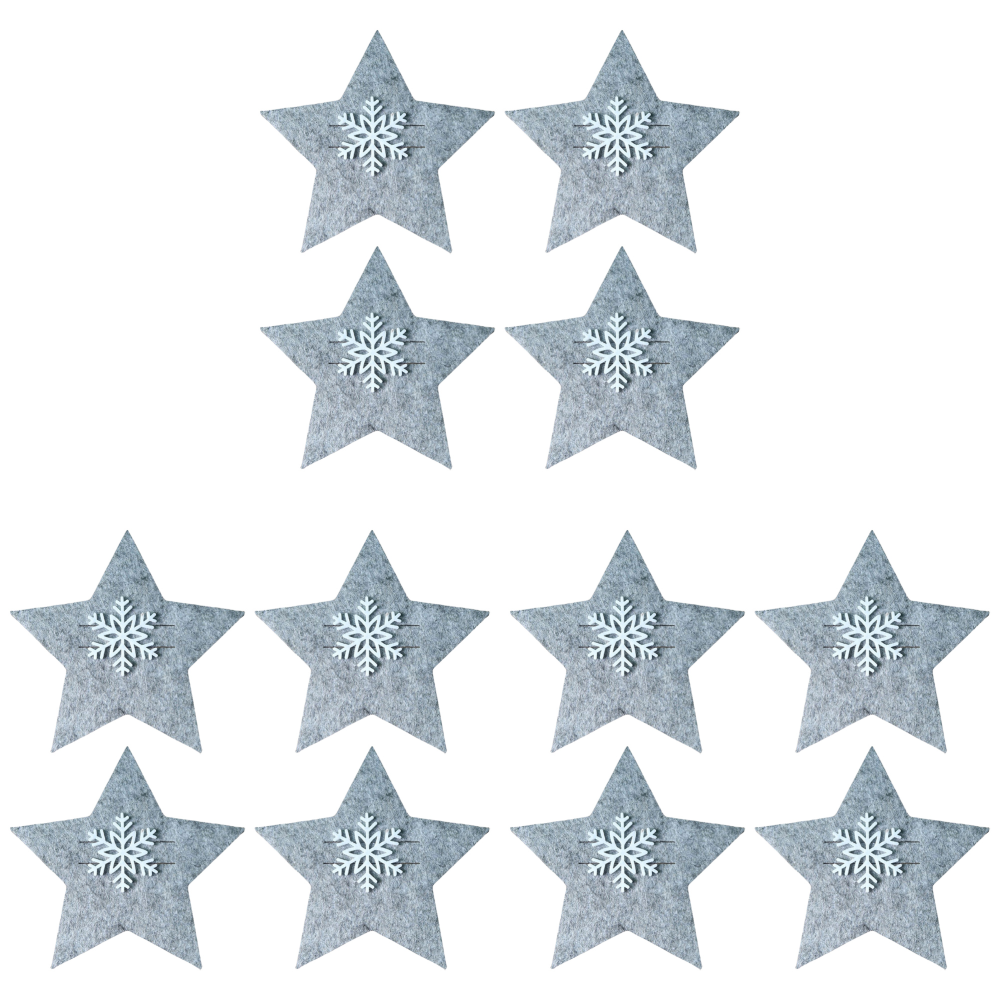 thumbnail image 1 of 4 Fundas Versátiles para Cubiertos Cuchillos Y Tenedores Escritorio Fiesta (estrella Gris), 1 of 5