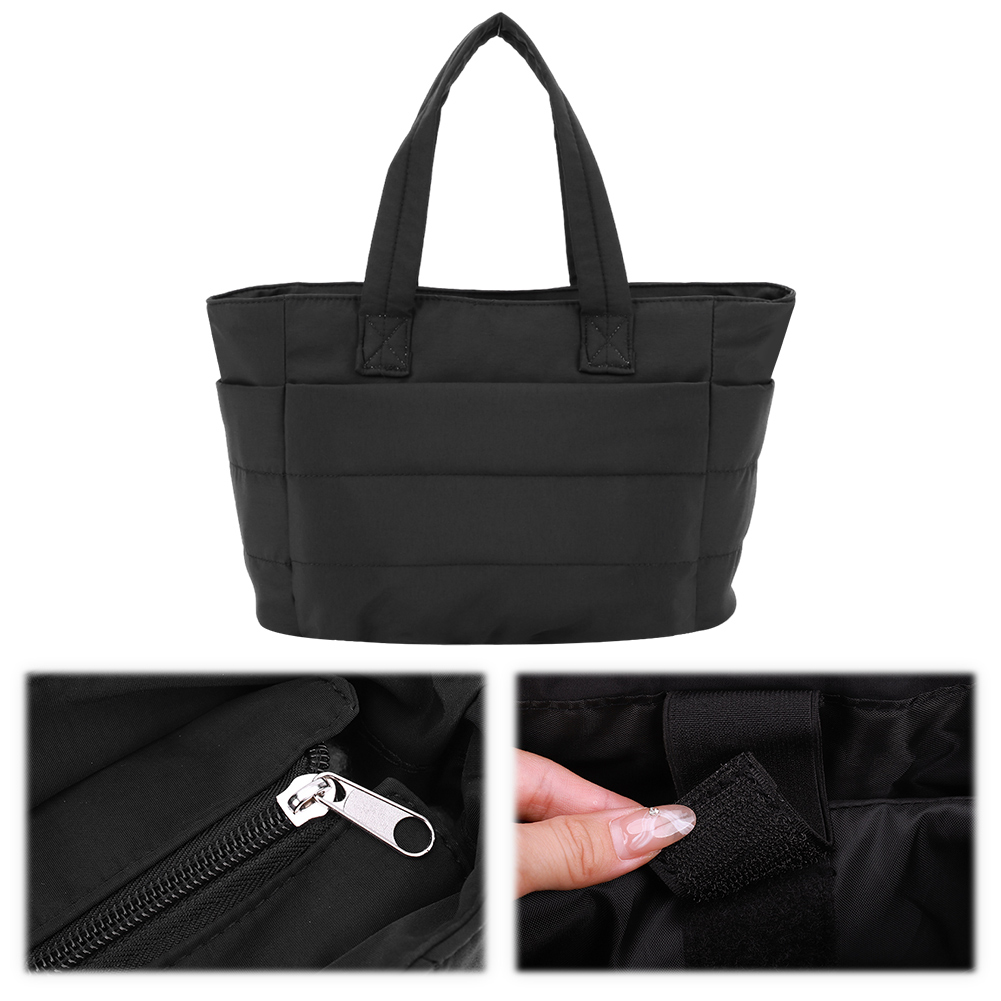 thumbnail image 2 of Bolso Hombro Acolchado Hilo Bordar Ropa Algodón Esponjoso Gran Capacidad Un (), 2 of 10