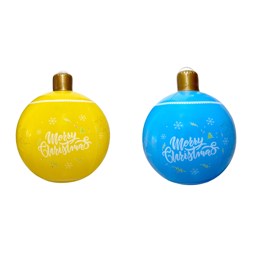 thumbnail image 2 of Navidad Inflable PVC 24 Pulgadas Decorada Al Aire Libre () Amarilla, 2 of 2