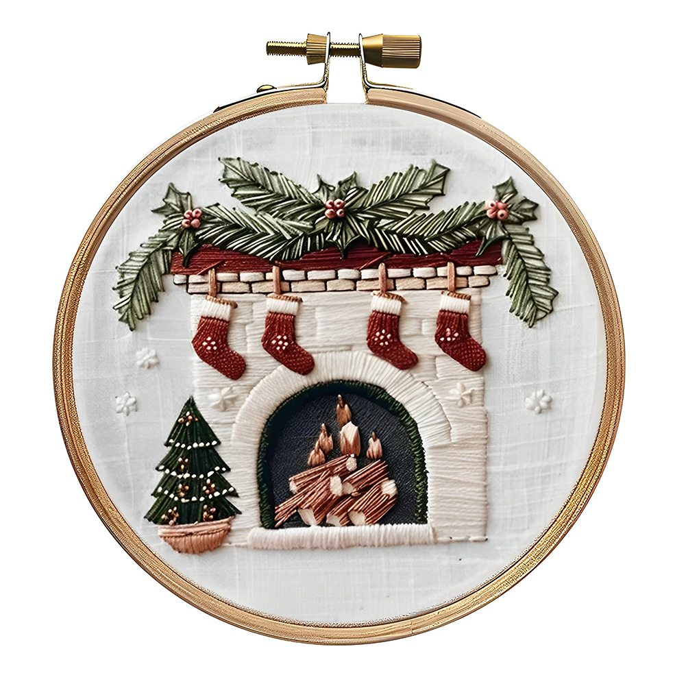 thumbnail image 2 of Kit Bordado Navideño (chimenea), 2 of 2