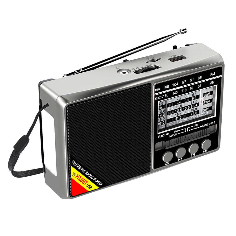 thumbnail image 2 of Mini Receptor Radio Portátil Banda Completa FM/AM/SW Con Pilas para Personas Mayores, 2 of 10