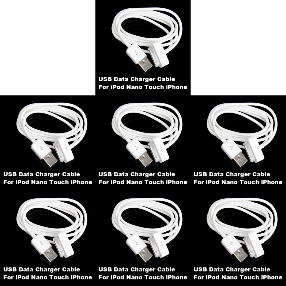 thumbnail image 2 of Cable Cargador Sincronización Datos USB para Apple IPhone 4 4s 3G IPod, 2 of 2