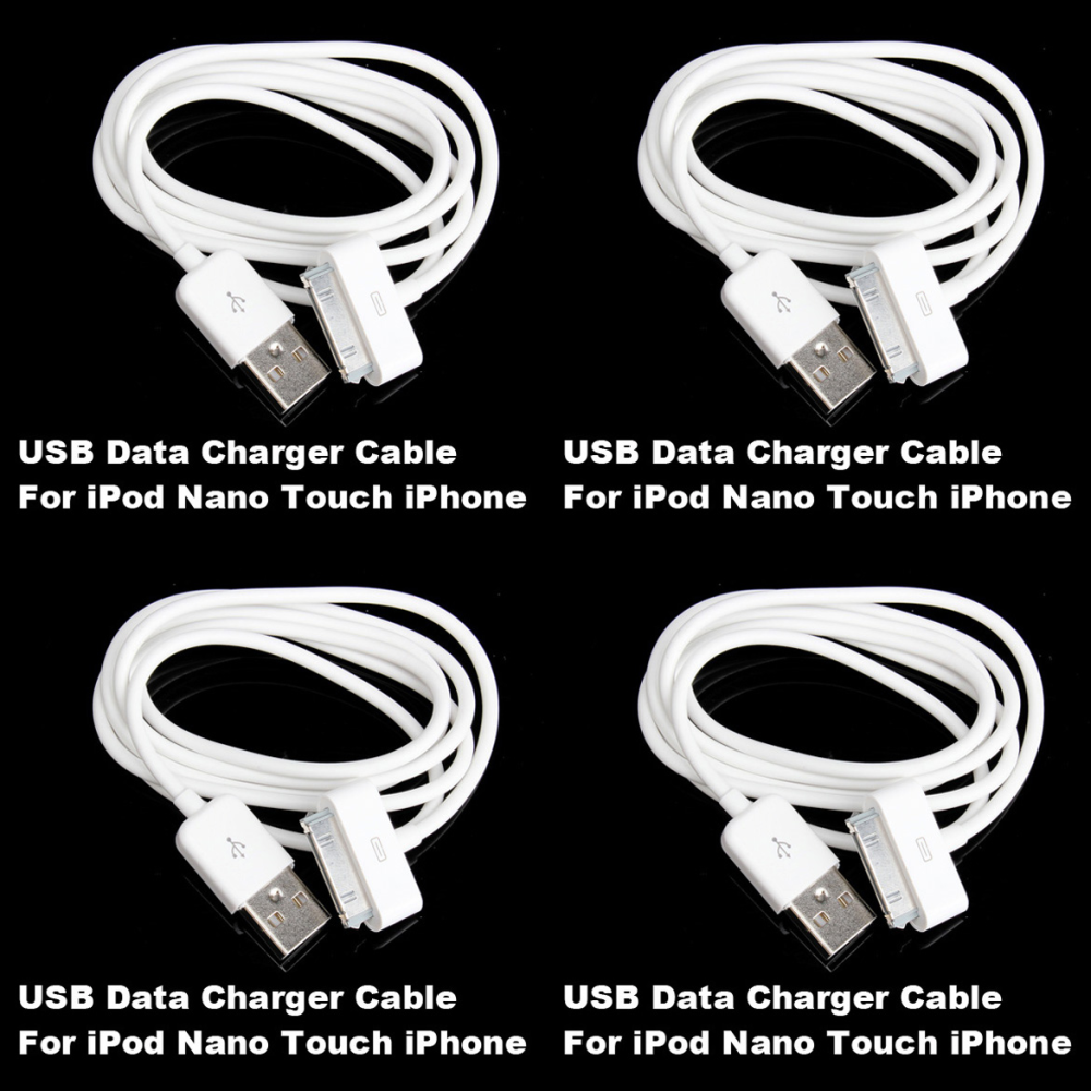 thumbnail image 2 of Cable Cargador Sincronización Datos USB para Apple IPhone 4 4s 3G IPod, 2 of 2