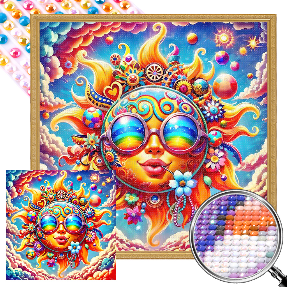 thumbnail image 2 of AB Parcial 5D DIY Taladro Colorido 45x45cm, 2 of 10