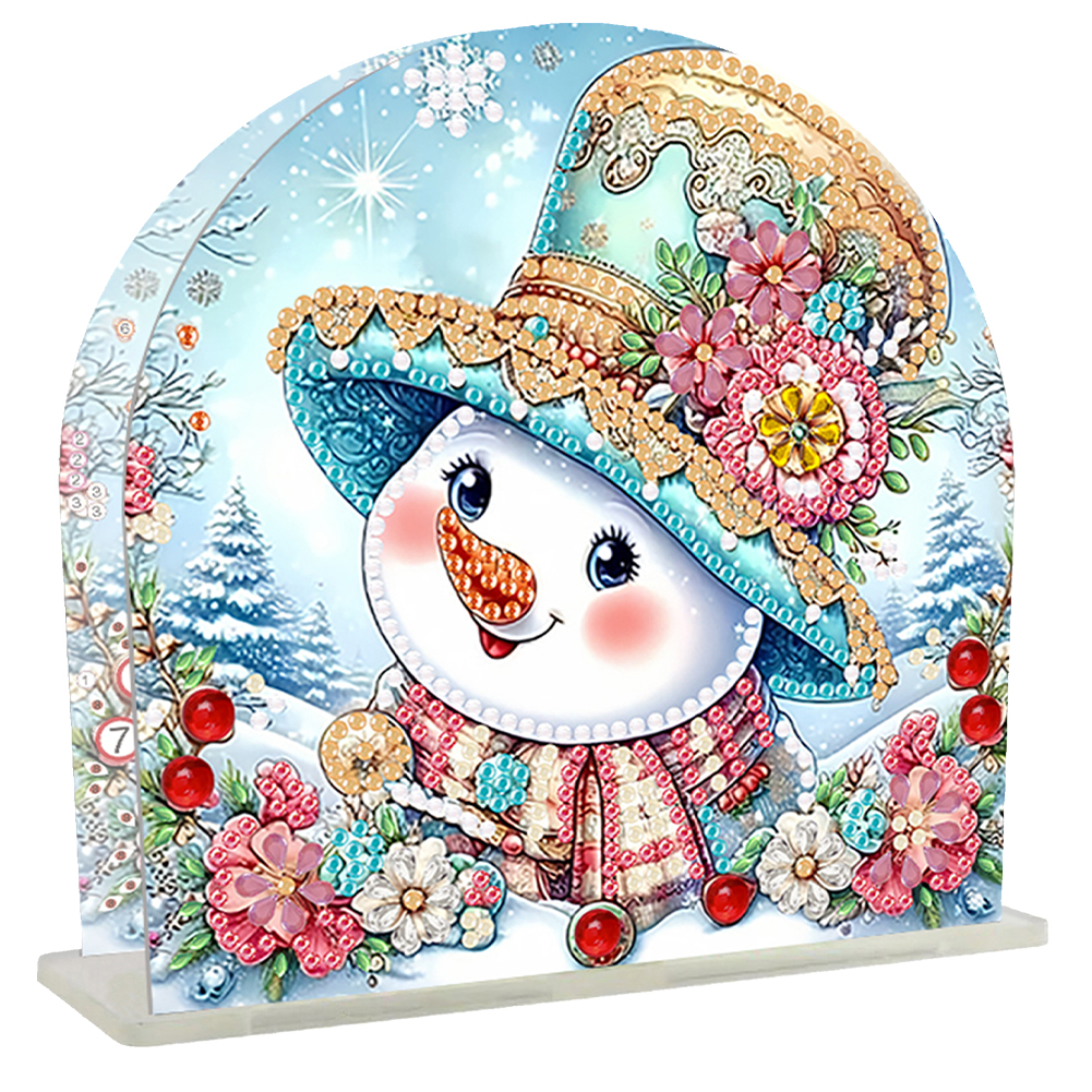 thumbnail image 2 of DIY 5D Diamond Art Painting Kit Soporte para Toallas Papel Servilletero Set Navidad Acrílico Decoraciones Navideñas, 2 of 10