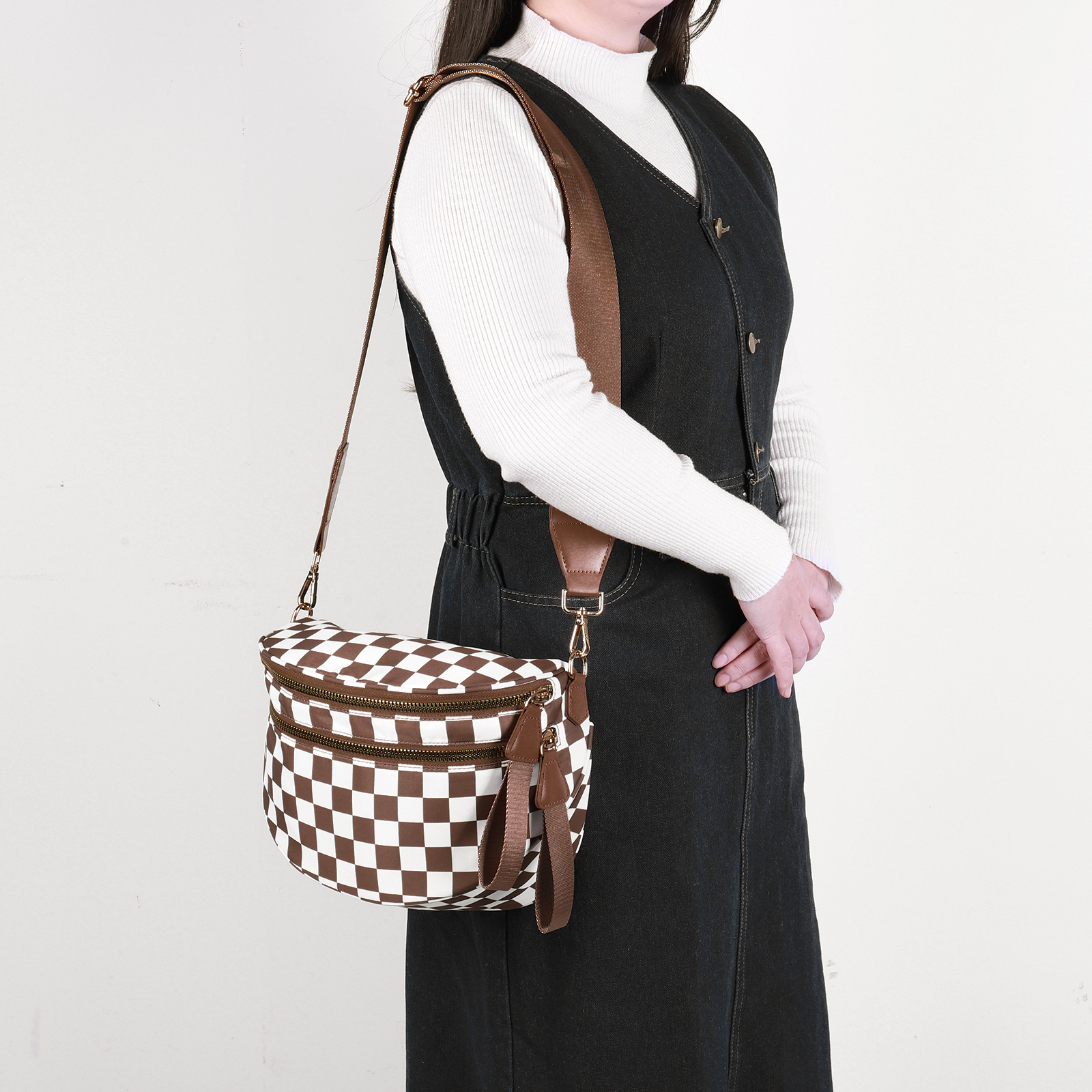 thumbnail image 4 of Bolso Bandolera para Mujer Al Aire Libre Con Correa Ajustable Gran Capacidad, 4 of 10