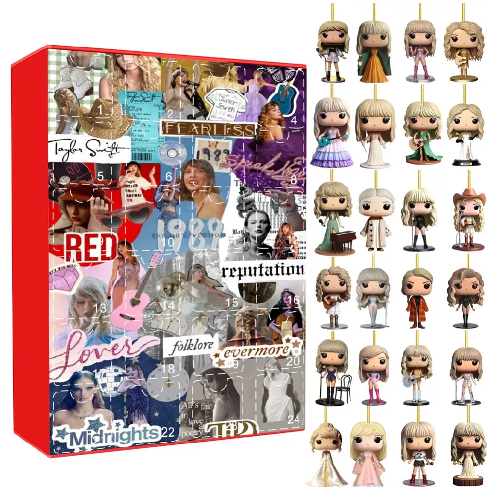 thumbnail image 2 of XMAS Taylor Pendants Advent Calendar NAVILLY 24 Días Regalos 3D para Fanáticos, 2 of 10