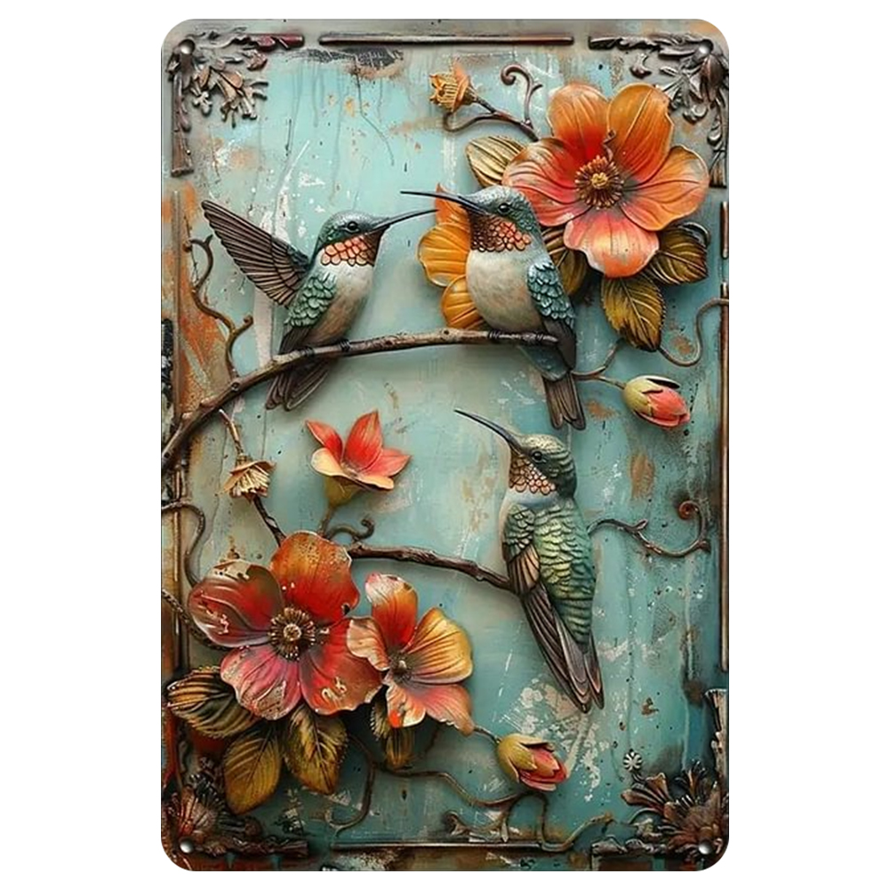 thumbnail image 2 of Letrero Hojalata Metal Pintura Hierro Rectangular Pared para El Y Bar 20x30cm, 2 of 10