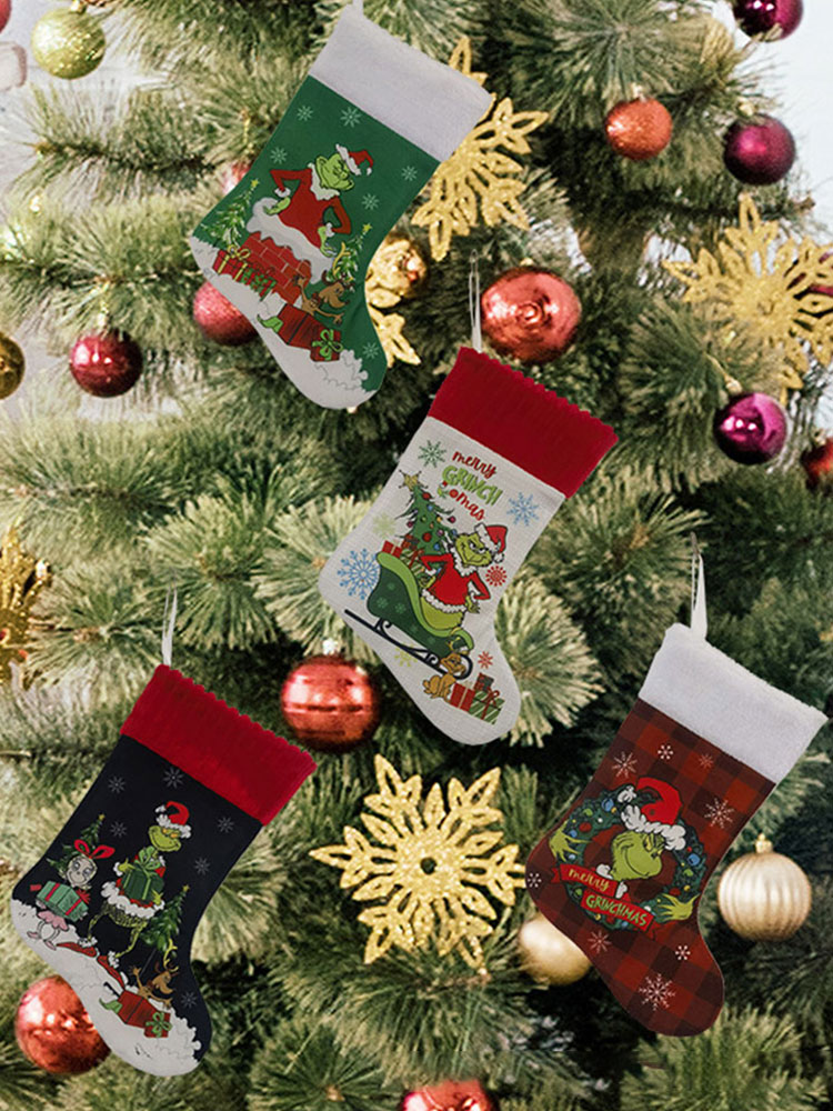 thumbnail image 4 of Calcetines Regalos Navidad 4 Piezas para La Fiesta, 4 of 10