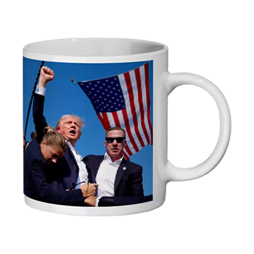 thumbnail image 2 of Cerámica Cup Donald Con Asa Assassination, 2 of 10