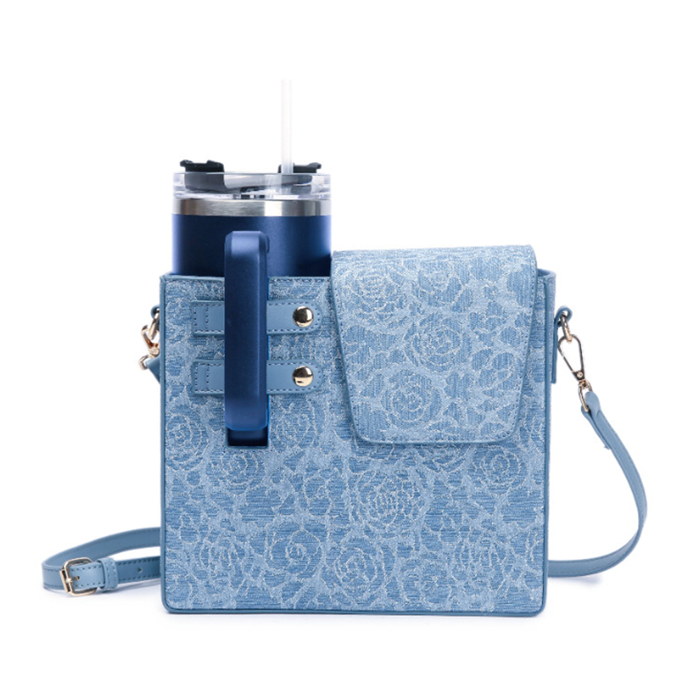 thumbnail image 4 of Soporte Botella para Mujeres Al Aire Libre PU Cuero Viajar, 4 of 10
