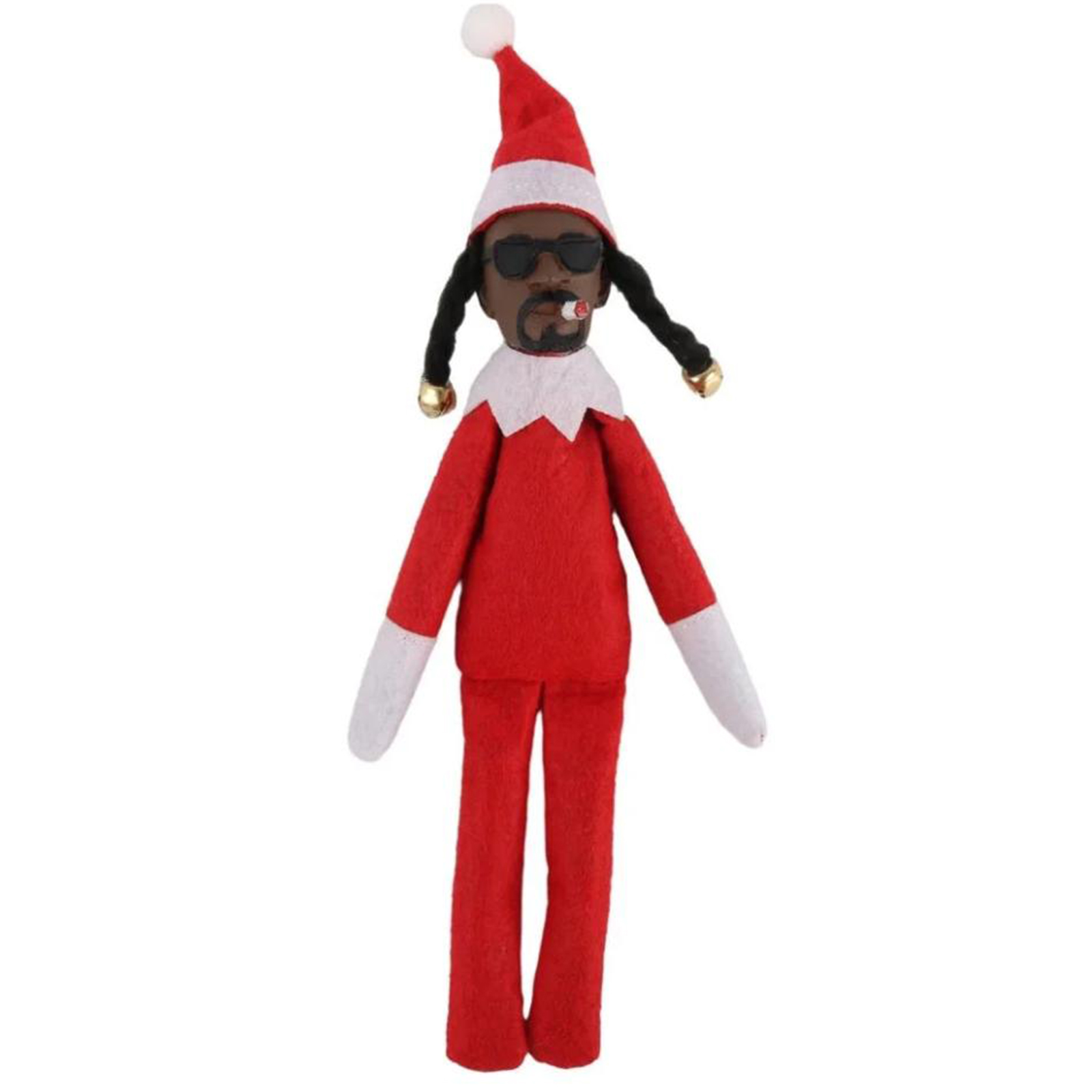 thumbnail image 2 of Muñeco Peluche Navideño Hecho A Mano Elfo, 2 of 2