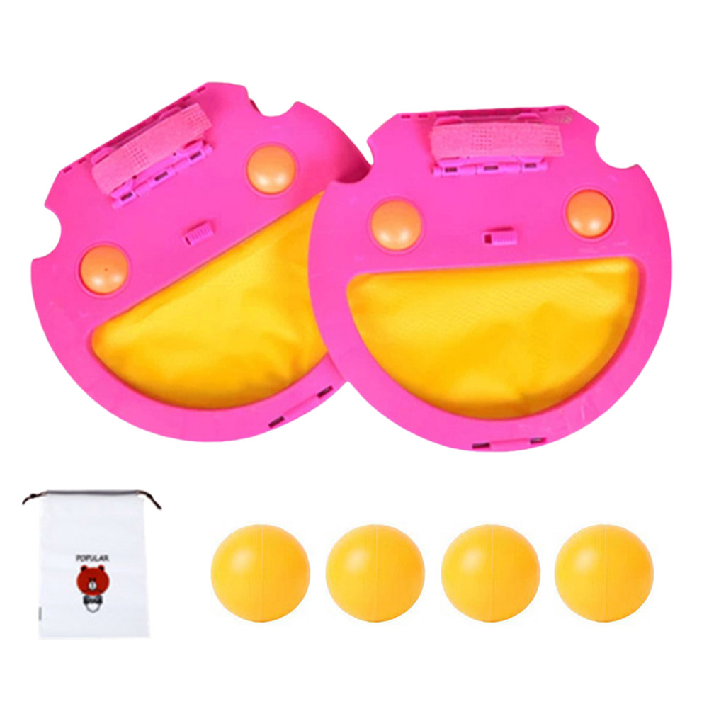 thumbnail image 1 of Lanzamiento a mano al aire libre Catch Toy Padre-Child Fitness Interactive Racket Trogue y Juego pelota para Switle and Ball Set 3 4 5 6 7 8 9 Regalos niñas 10 años, 1 of 10