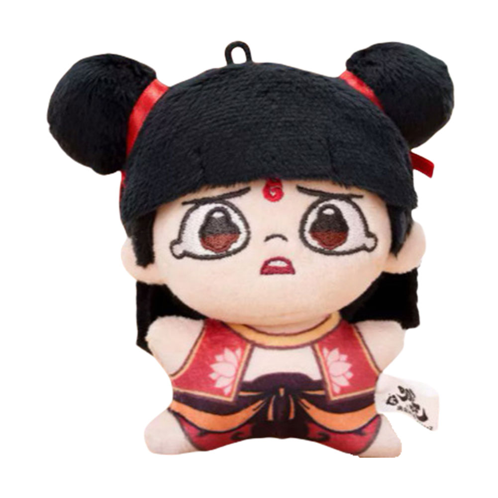 thumbnail image 3 of Mochila Llavero Plushie Suave Lindo Ne Zha Anime Película Periférica Regalo para Fanáticos Adultos, 3 of 10