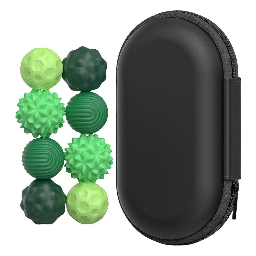 thumbnail image 3 of Bolas Sensoriales Inquietudes Atracción Magnética Estrés Magnético Rodillo 4/8pcs Con Carcasa Silicona para Autismo ADHD, 3 of 10