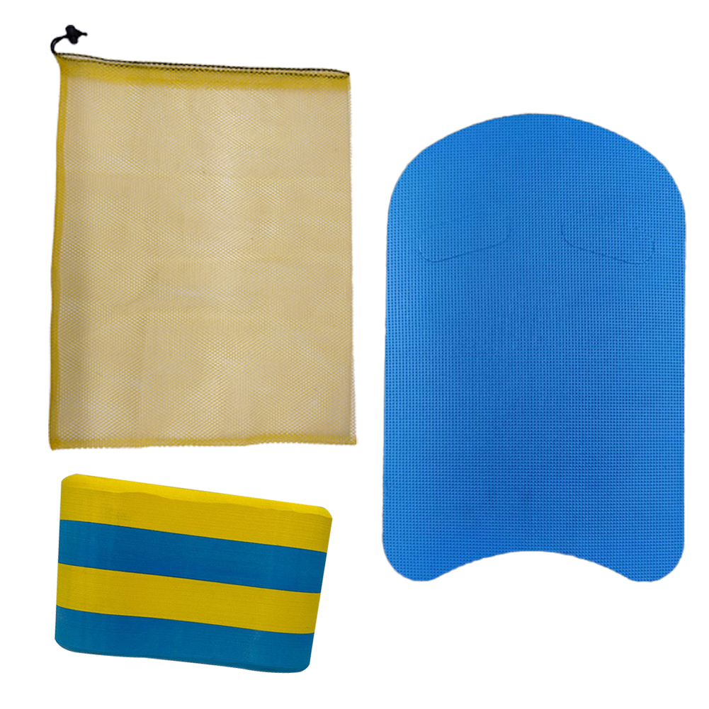thumbnail image 2 of Safety Kickboard Natación Entrenamiento en Forma U Juego Tablero Pierna () Amarillo Azul, 2 of 2
