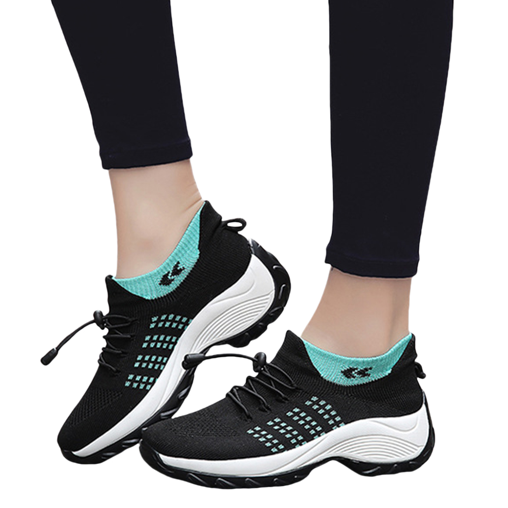 thumbnail image 2 of Zapatos Casuales para Mujeres Ortopédicos Senderismo (42) Verde, 2 of 10
