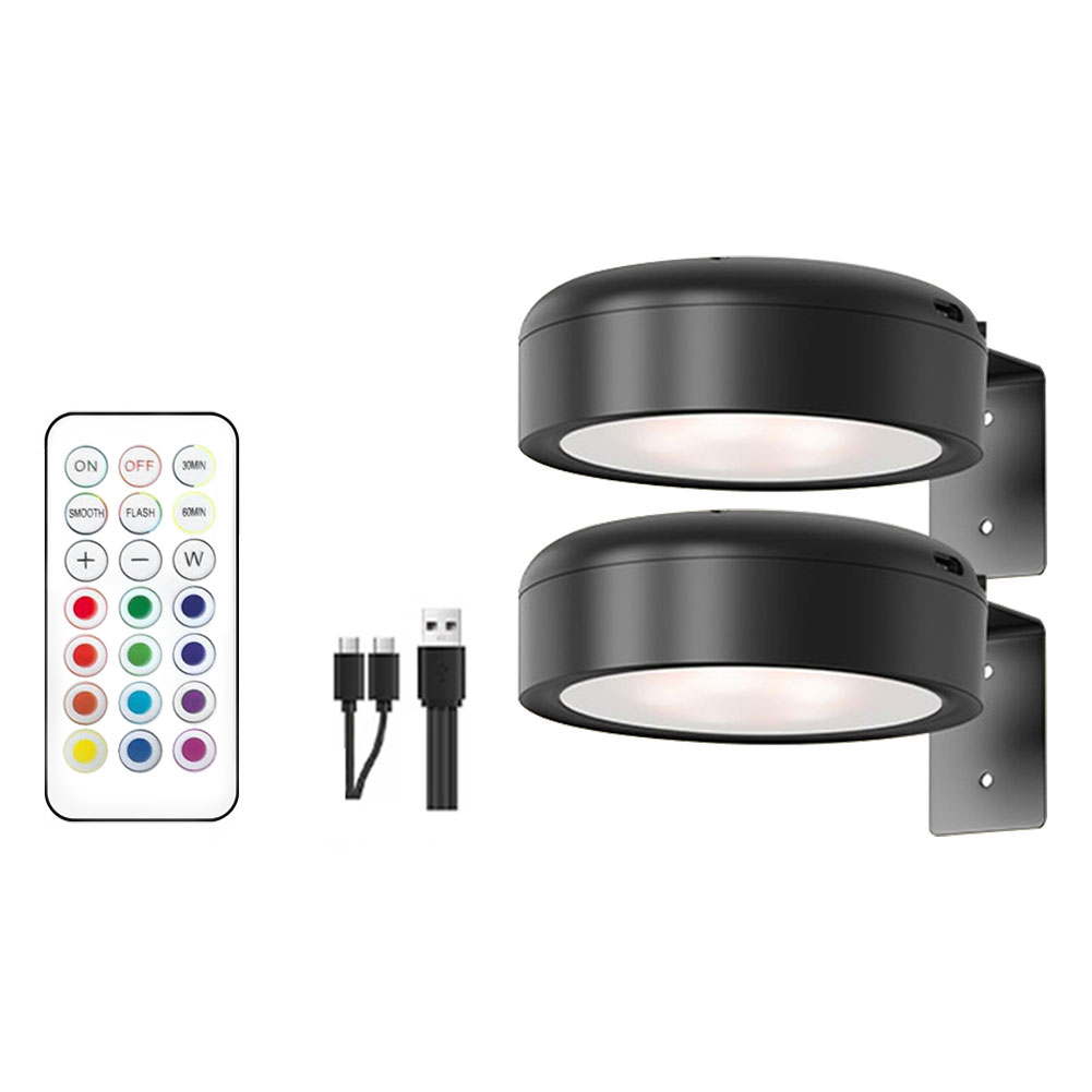 thumbnail image 2 of Luces Imagen 2/3 Pcs para LED Recargables Pared Con Control Remoto (G), 2 of 2