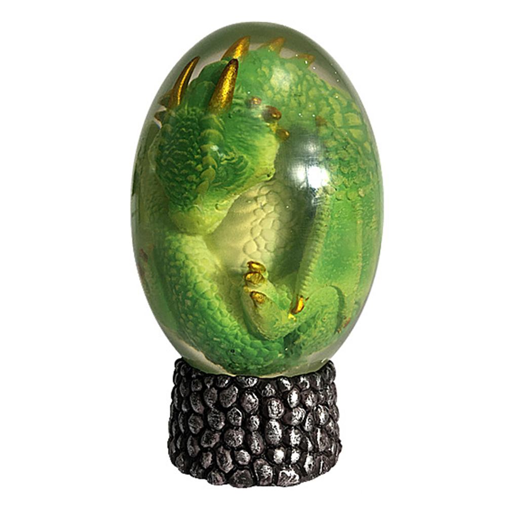 thumbnail image 2 of Dragón Cristal Ornamentos Resina, 2 of 2