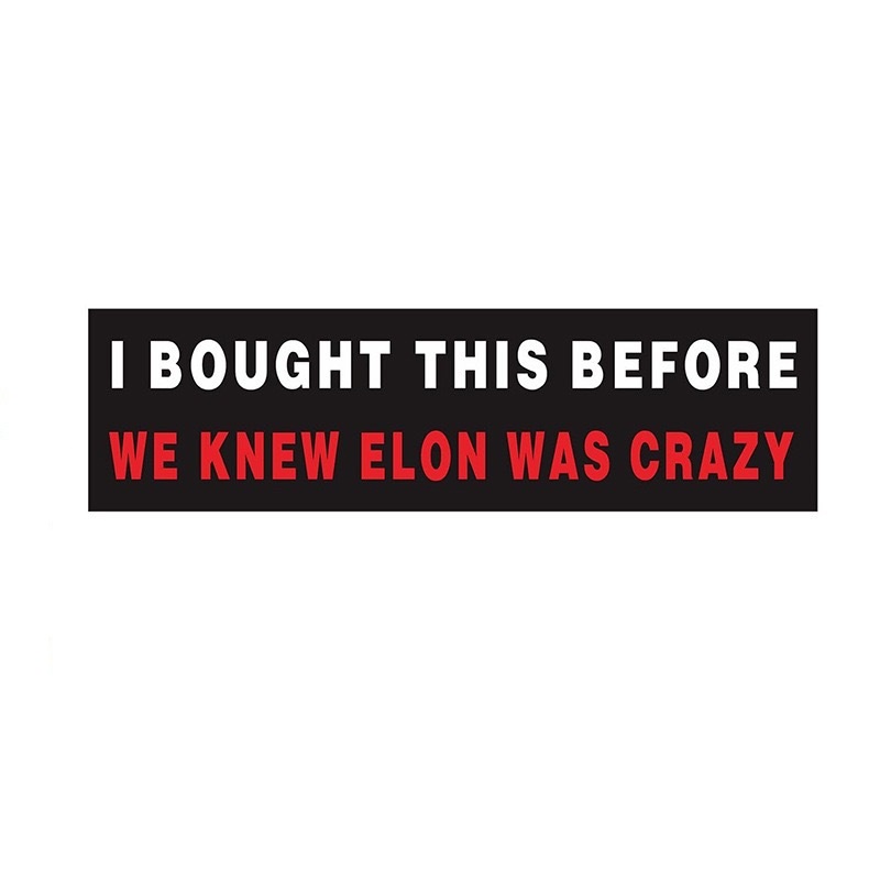 thumbnail image 2 of Decal Laptop Magnet Anti Elon para El Automóvil: Compré Esto Saber Que Era CRA (D), 2 of 2