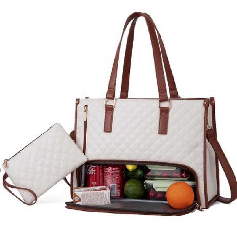 thumbnail image 2 of 2 en 1 Bolso Almuerzo Bolsas Con Fugas Aisladas Reutilizables (bolsa Almuerzo), 2 of 2