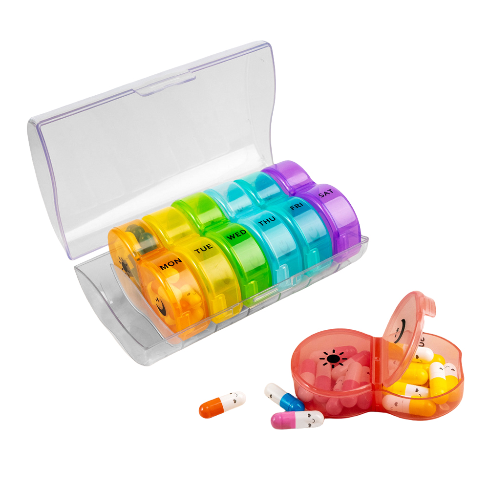 thumbnail image 2 of Caja Medicina Sellada Portátil Siete Días Bajas Embalaje Gran Capacidad (C), 2 of 2