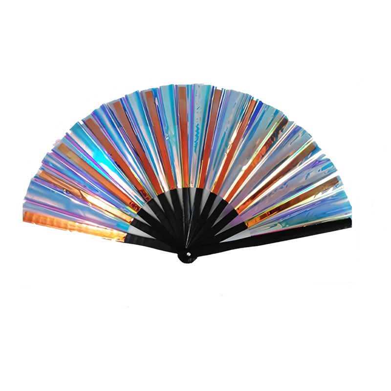 thumbnail image 2 of Ventilador Kung Fu 33cm Handheld Reutilizable Impresión Plástico para Mujeres Regalos, 2 of 2