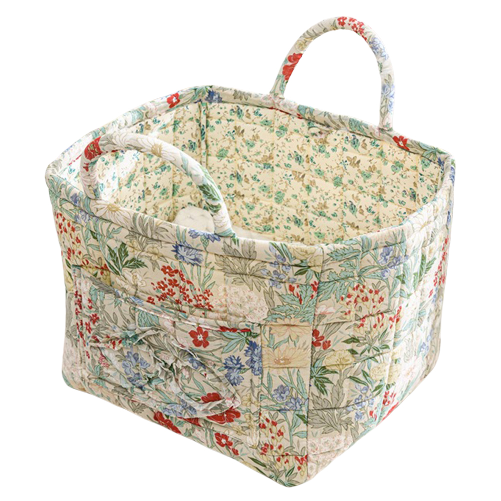thumbnail image 2 of Cestas Almacenamiento Tela Gran Capacidad Boho Floral Lavandry Bestets Con Carr Easy (I), 2 of 2