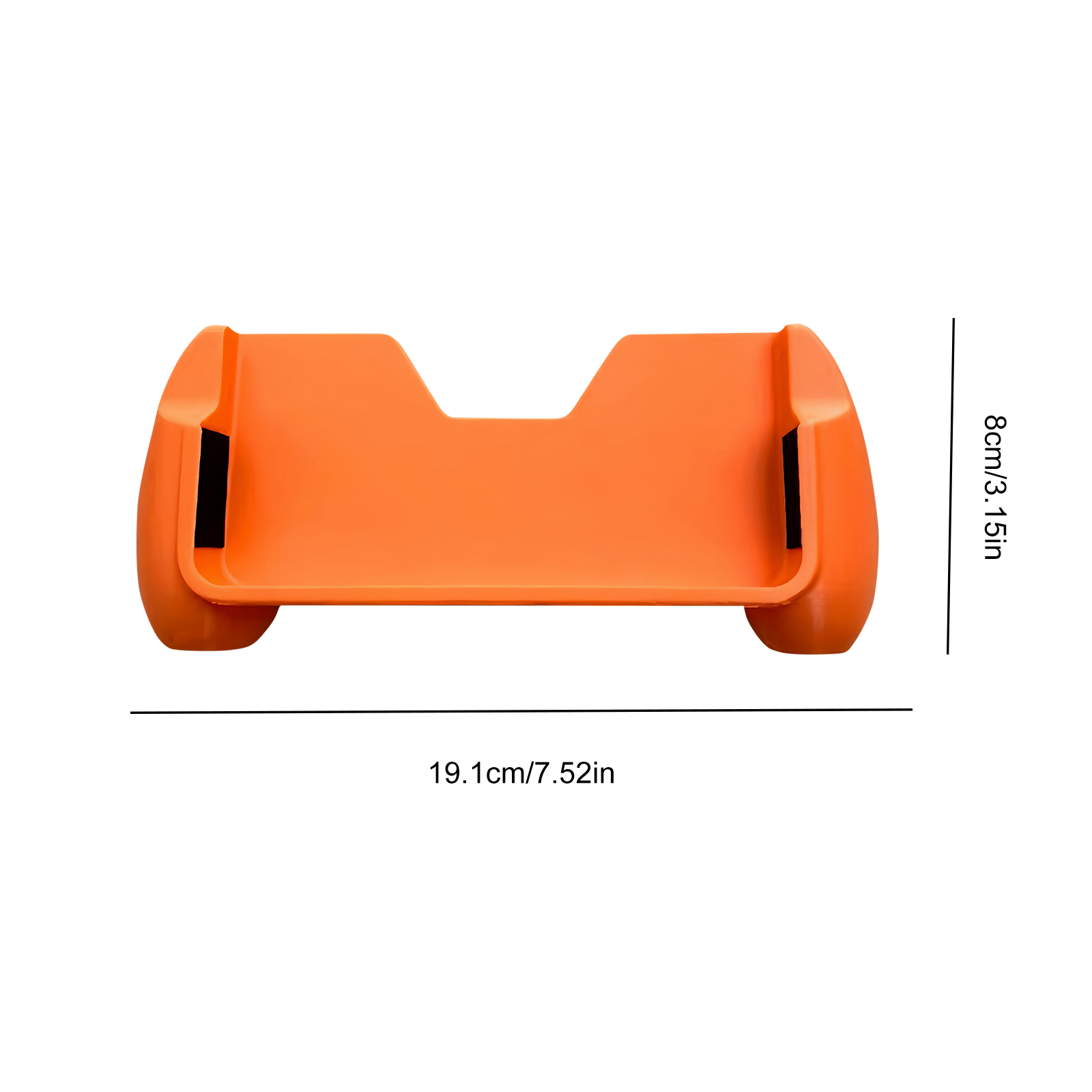 thumbnail image 5 of Caso Agarre Ergonómico en 3D Impreso para Retroid Pocket Flip 2 () Orange, 5 of 10