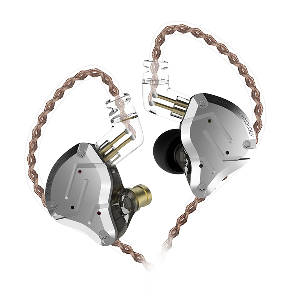 thumbnail image 2 of HIFI Bass Metal Heads KZ ZS10 Pro Hybrid 10 Unidades en Con Monitor Oído Cancelación Ruido, 2 of 10