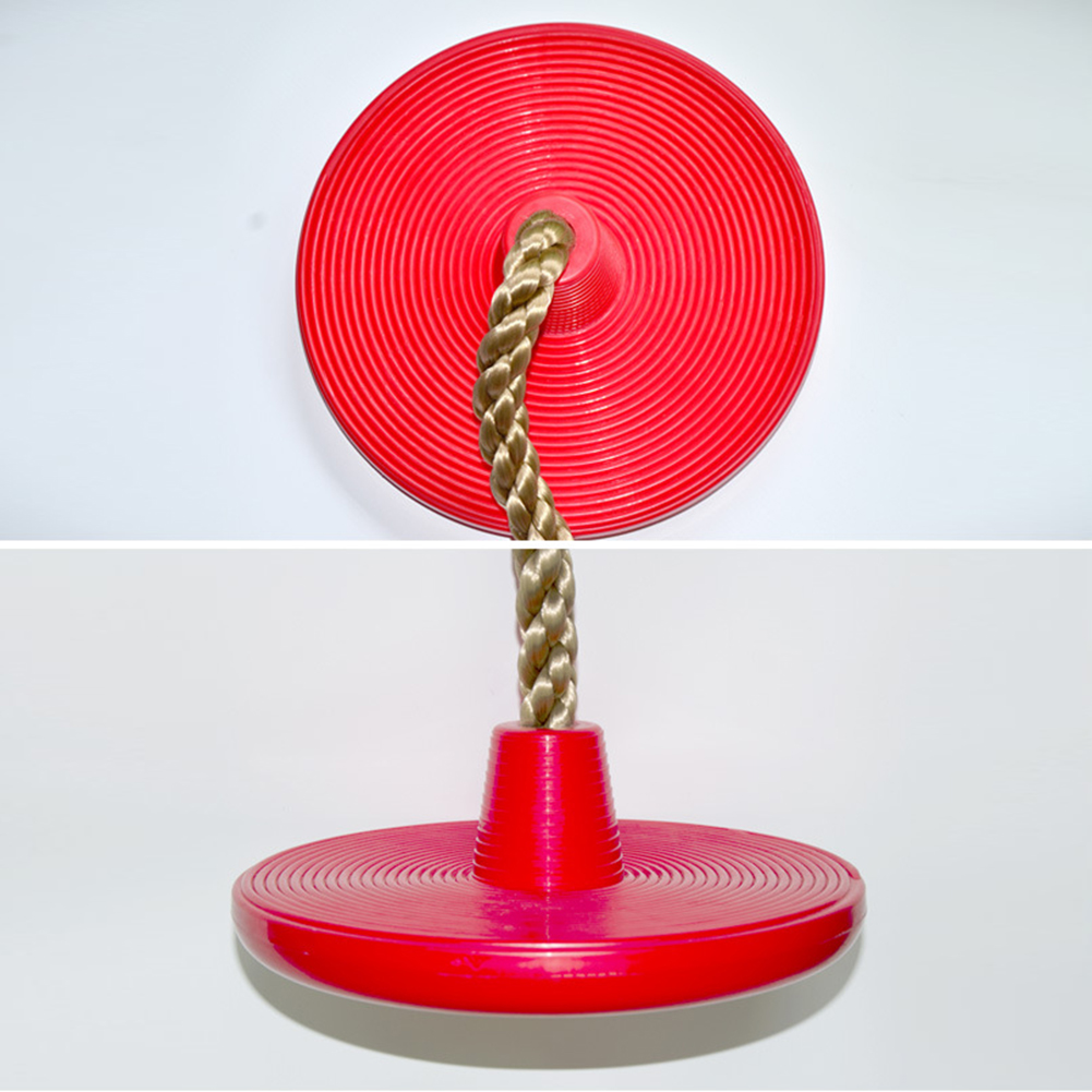 thumbnail image 3 of WDOplteas Disc Monkey Swing Rope Safe Indoor Plastic Hanging Swing Set Kids Toy (Rojo), 3 of 10