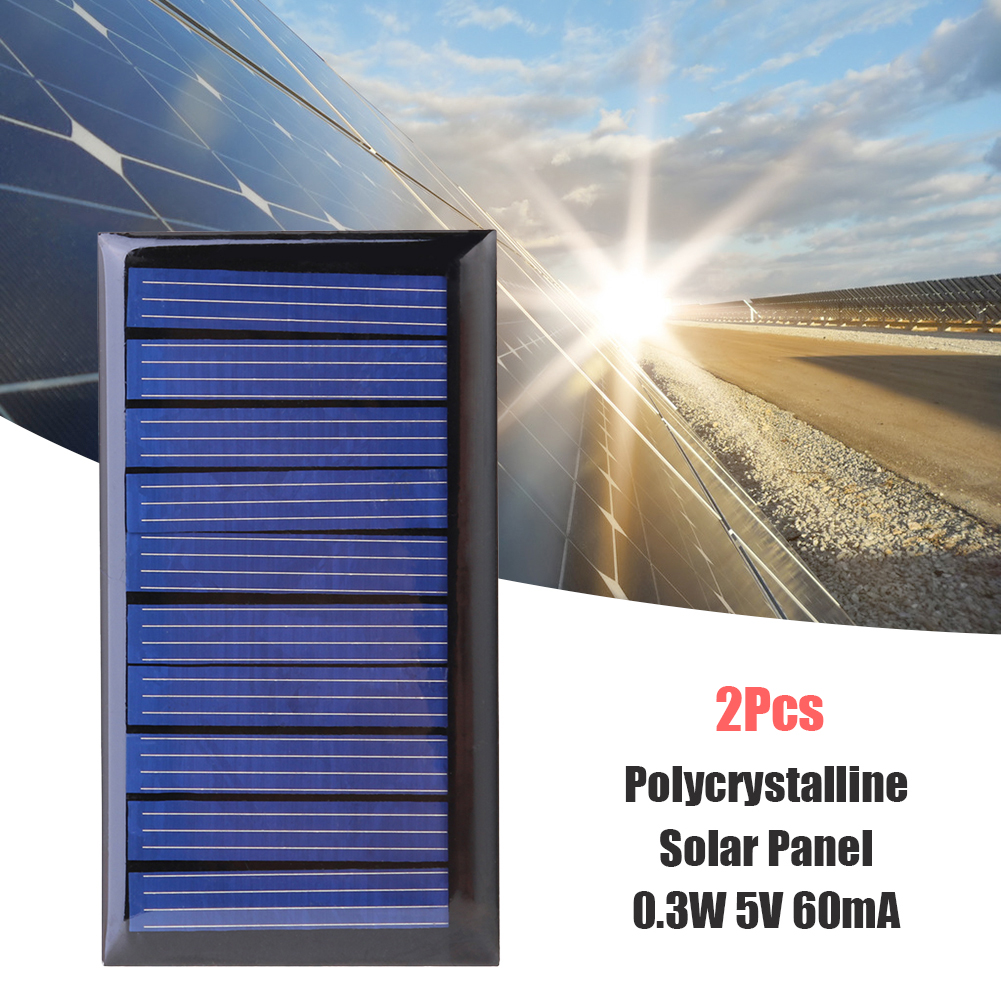 thumbnail image 4 of Panel Solar 0 3 W 5 V 60 MA Tablero Epoxi Batería Recargable 3 7 V Panel Solar 68*37 MM (2 Piezas), 4 of 10