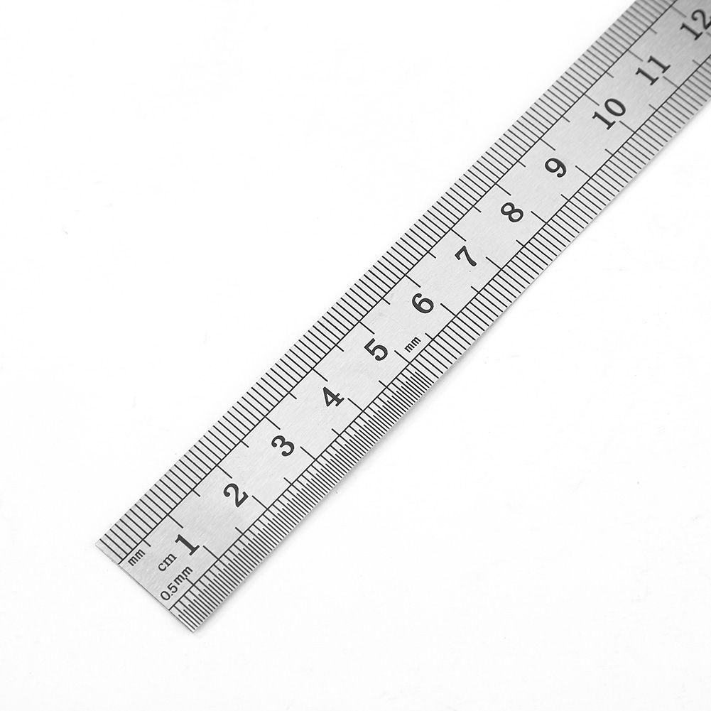 thumbnail image 5 of Btafrte Herramienta Medición Doble Cara Con Recta Metal Acero Inoxidable (150 Mm), 5 of 10