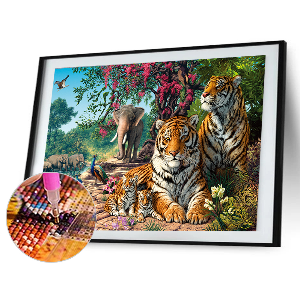 thumbnail image 5 of 5D Bricolaje Taladro Diamante Pintura Lindos Kits Punto Cruz (W277), 5 of 10