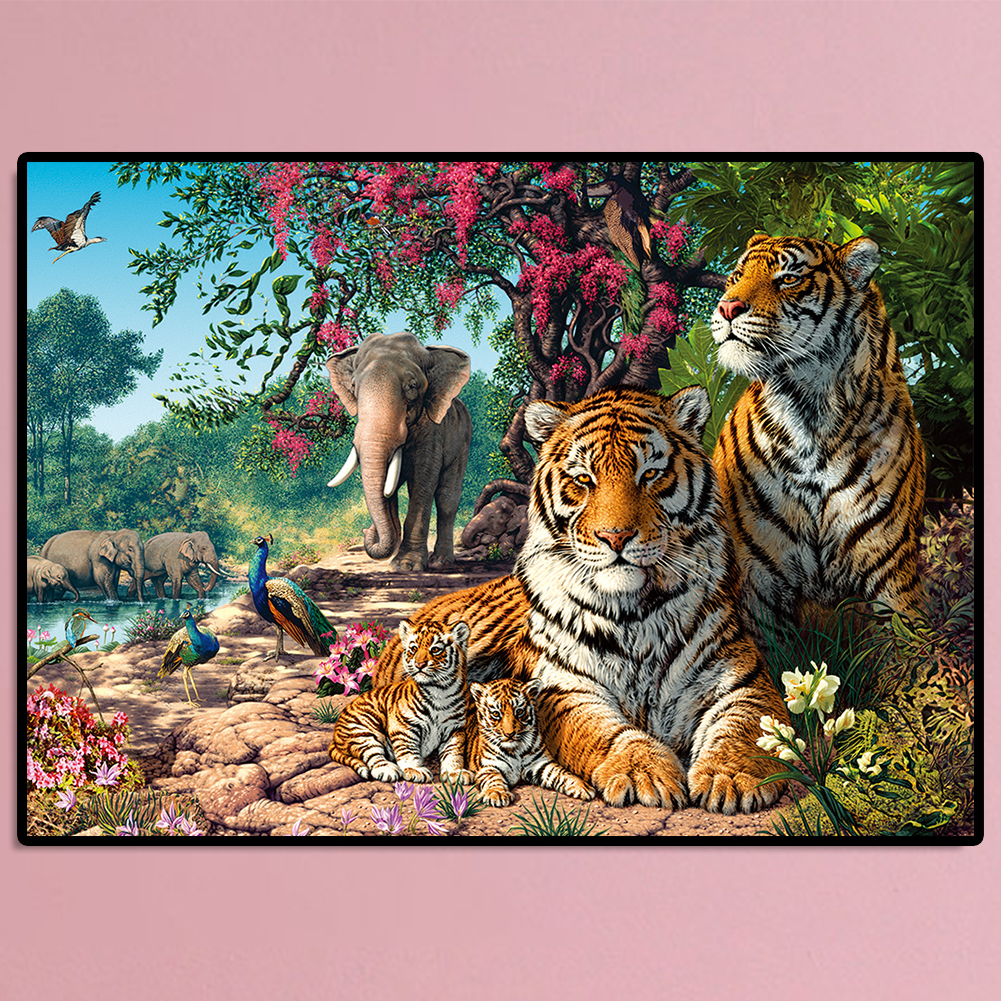 thumbnail image 4 of 5D Bricolaje Taladro Diamante Pintura Lindos Kits Punto Cruz (W277), 4 of 10