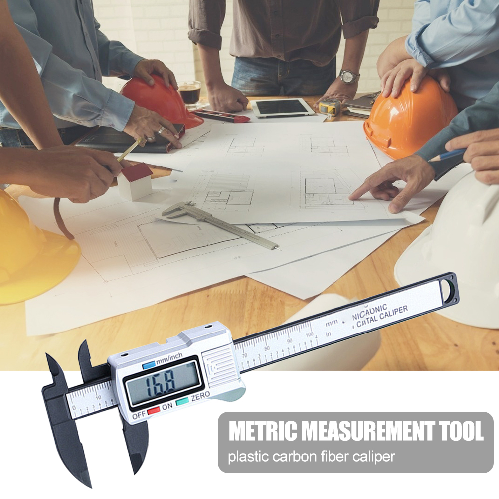 thumbnail image 5 of LCD Digital Electronic Vernier Caliper Micrómetro Calibrador Medición (Plata), 5 of 7