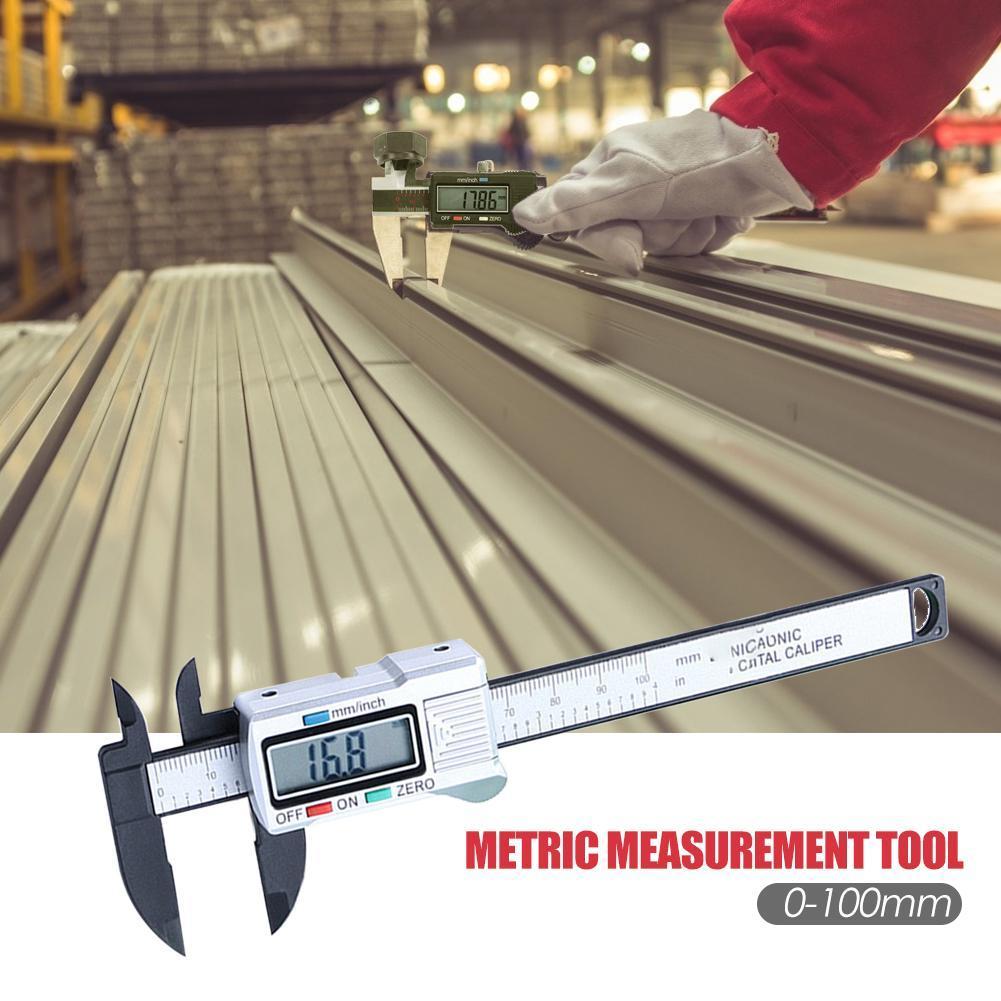 thumbnail image 4 of LCD Digital Electronic Vernier Caliper Micrómetro Calibrador Medición (Plata), 4 of 7
