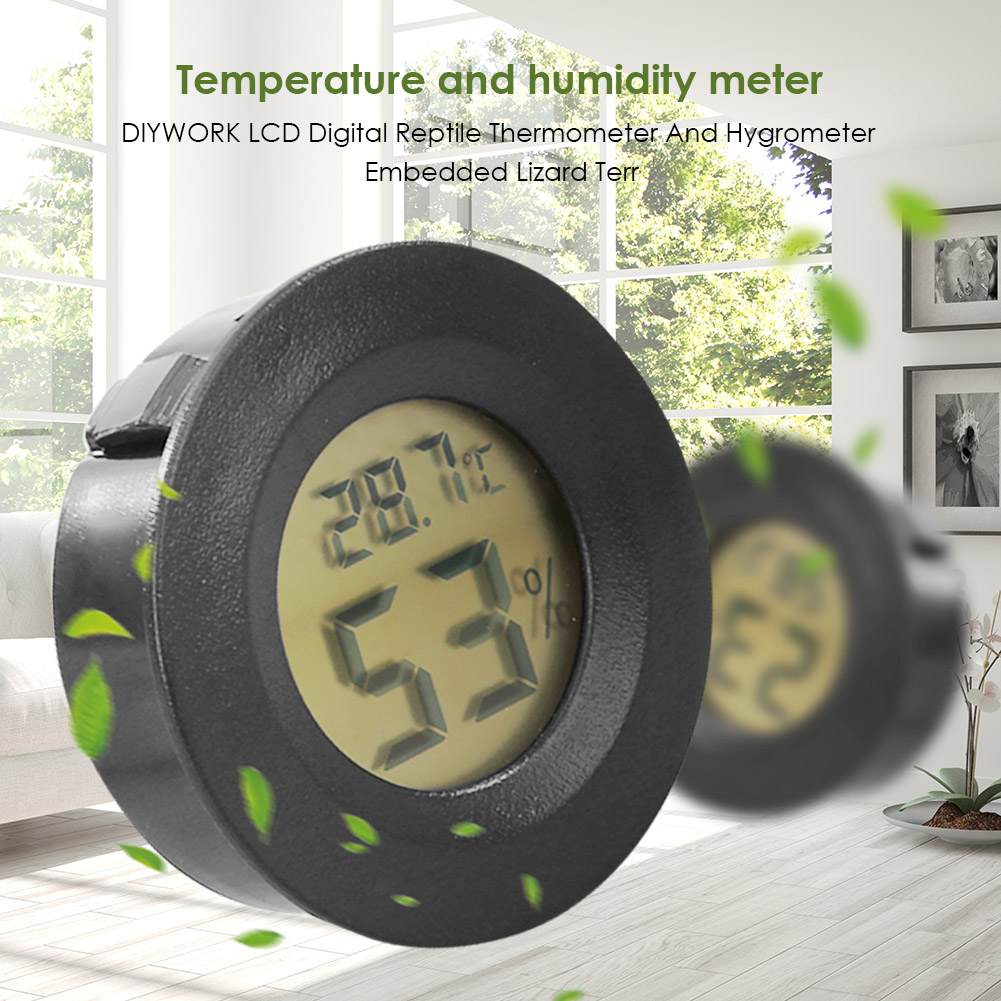 thumbnail image 4 of Termómetro Digital LCD Kuymtek Higrómetro Medidor Temperatura Electrónico negro, 4 of 10