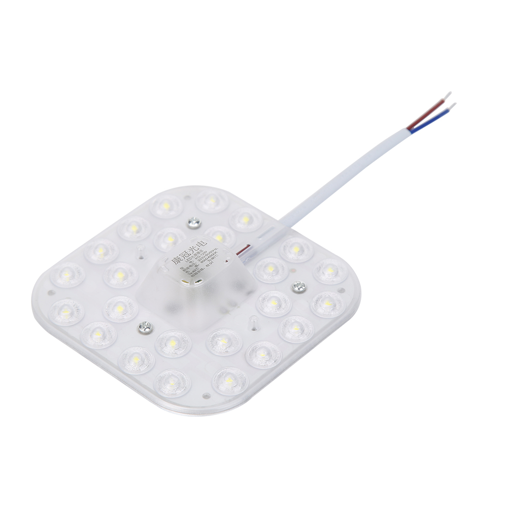 thumbnail image 3 of Nueva Lámpara Techo LED 220 V Panel Modificado Con Lámpara Magnética Módulo Cuadrado Modificado Fuente Con Imán 12 W (modelo 191842 Plus) (luz Blanca 24 LED) Blanca, 3 of 10